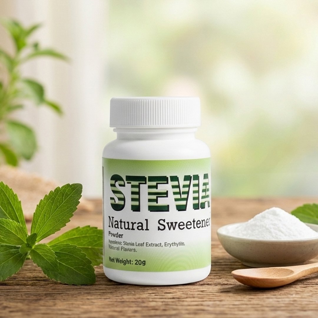 Pure Stevia Powder 100% Natural Zero Calorie Sweetener 20g