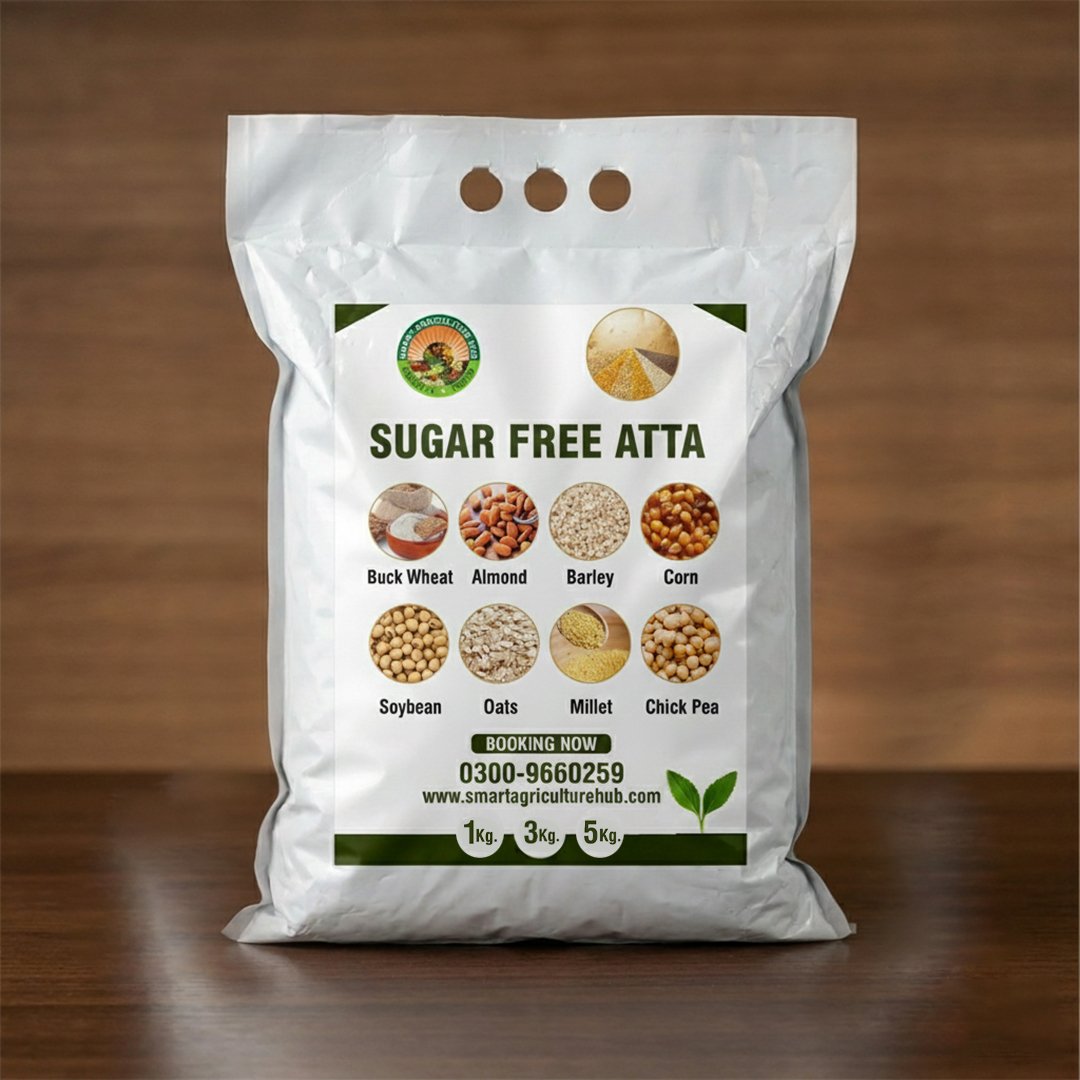 Sugar-Free Multi-Grain Atta – Healthy 1kg, 3kg, 5kg Pack